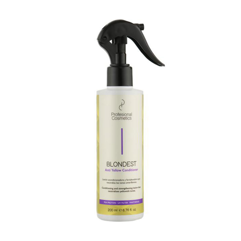 Експрес-кондиціонер анти-жовтизна для волосся Profesional Cosmetics Blondest Anti Yellow Conditioner, 200 мл
